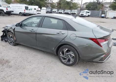 2025 Hyundai Elantra Sel Sport из США, поврежденный, VIN KMHLM4DG6SU065913